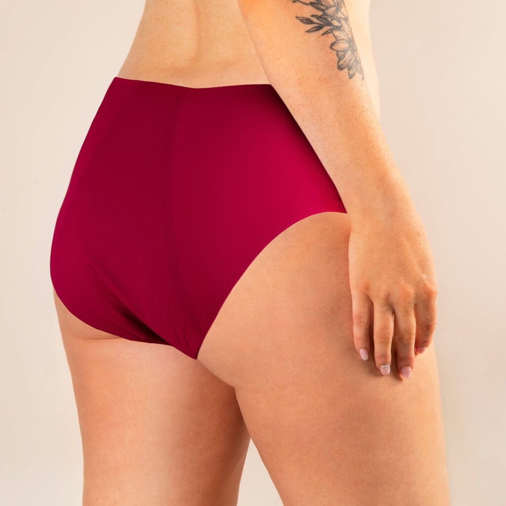 Culotte Menstruelle Lucie sans coutures Mademoiselle Culotte vue de dos