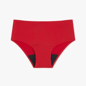 shorty menstruel hestia pour ados rouge