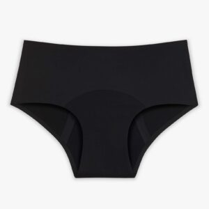 shorty menstruel lucina pour ados noir
