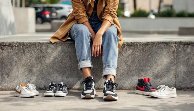 basket femme tendance