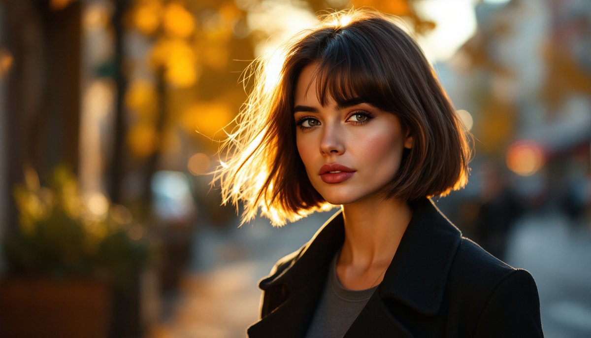 carré court femme