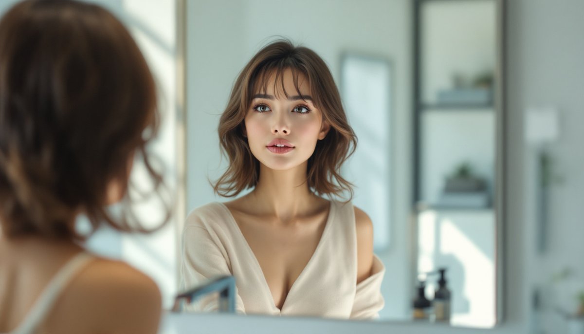 coupe visage carré femme